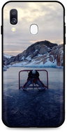 TopQ DARK Samsung A40 silicone Hockey Goalie 45696 - Phone Cover