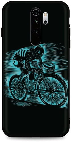 TopQ DARK Xiaomi Redmi Note 8 Pro silicone Speeding 45534 - Phone Cover - Main image