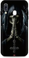 TopQ DARK Samsung A40 silicone Grim Reaper 45520 - Phone Cover
