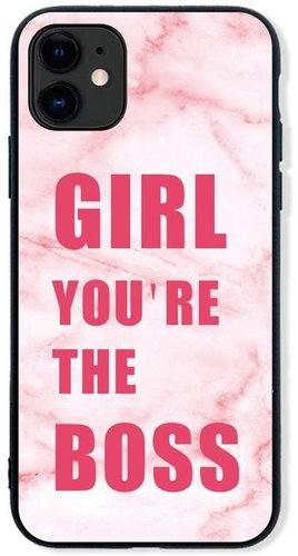 TopQ LUXURY iPhone 11 hard Girl Boss 45427 - Phone Cover - Main image