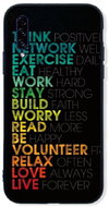TopQ LUXURY Samsung A30s hard Words 45385 - Phone Cover