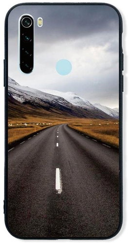 TopQ LUXURY Xiaomi Redmi Note 8 hard Mountain road 45350 - Phone Cover - Main image