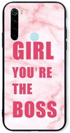 TopQ LUXURY Xiaomi Redmi Note 8 solid Girl Boss 45347 - Phone Cover