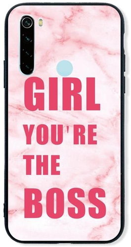 TopQ LUXURY Xiaomi Redmi Note 8 solid Girl Boss 45347 - Phone Cover - Main image
