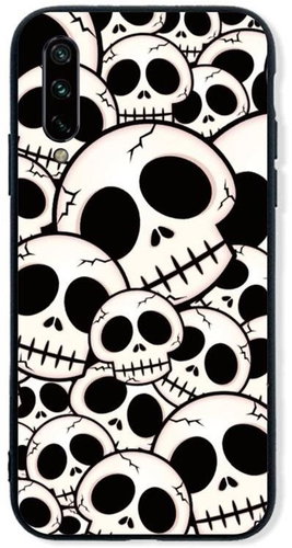 TopQ LUXURY Xiaomi Mi A3 fixed Skulls 45248 - Phone Cover - Main image