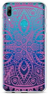 TopQ Huawei Y6 2019 silicone Violet Mandala 45221 - Phone Cover