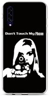 TopQ Samsung A30s silicone Don't Touch Gun 45185 - Phone Cover