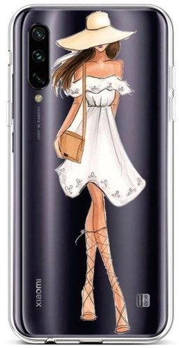 TopQ Xiaomi Mi A3 silicone Lady 5 45136 - Phone Cover - Main image