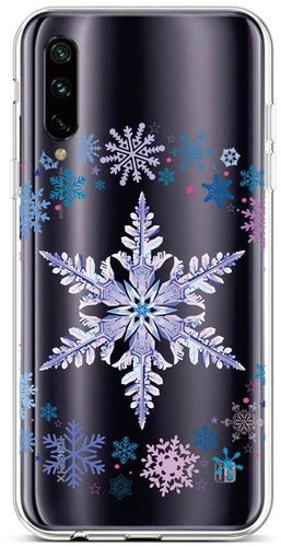 TopQ Xiaomi Mi A3 silicone Snowflake 45081 - Phone Cover - Main image