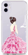 TopQ iPhone 11 silicone Pink Princess 45055 - Phone Cover
