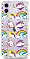 TopQ iPhone 11 silicone Chunky Unicorns 45053 - Phone Cover