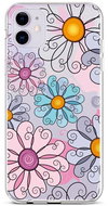 TopQ iPhone 11 silicone Colorful Daisy 45052 - Phone Cover