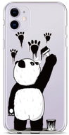 TopQ iPhone 11 silicone Rebel Panda 45043 - Phone Cover