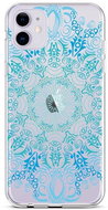 TopQ iPhone 11 silicone Blue Mandala 45024 - Phone Cover