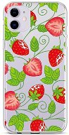 TopQ iPhone 11 silicone Strawberries 44998 - Phone Cover