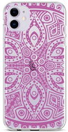 TopQ iPhone 11 silicone Violet Mandala 44979 - Phone Cover