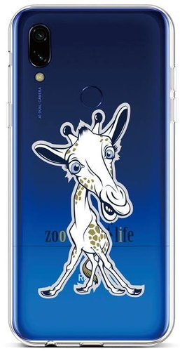 TopQ Xiaomi Redmi 7 silicone Zoo Life 44827 - Phone Cover - Main image