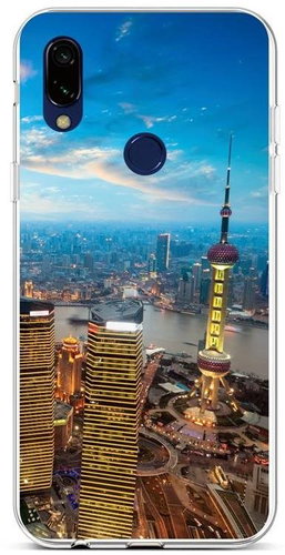 TopQ Xiaomi Redmi 7 silicone City 44816 - Phone Cover - Main image