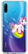 TopQ Huawei P30 Lite silicone Flying Unicorn 44766 - Phone Cover