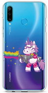 TopQ Huawei P30 Lite silicone Rainbow Gun 44764 - Phone Cover