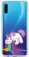 TopQ Huawei P30 Lite silicone Rainbow Splash 44763 - Phone Cover
