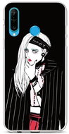 TopQ Huawei P30 Lite silicone Dark Girl 44737 - Phone Cover