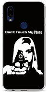 TopQ Xiaomi Redmi 7 silicone Don't Touch Gun 44731 - Phone Cover