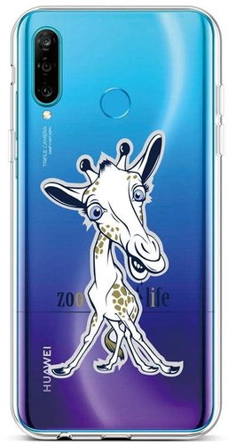 TopQ Huawei P30 Lite silicone Zoo Life 44724 - Phone Cover - Main image