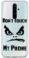 TopQ Xiaomi Redmi Note 8 Pro silicone Don't Touch transparent 44661 - Phone Cover