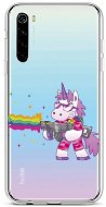 TopQ Xiaomi Redmi Note 8 silikón Rainbow Gun 44585 - Kryt na mobil