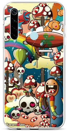 TopQ Xiaomi Redmi Note 8 silicone Caram Law 2 44568 - Phone Cover - Main image