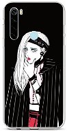 Kryt na mobil TopQ Xiaomi Redmi Note 8 silikón Dark Girl 44561 - Kryt na mobil