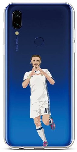 TopQ Xiaomi Redmi Note 7 silicone Footballer 2 44505 - Phone Cover - Main image