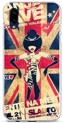 TopQ Xiaomi Redmi Note 7 silicone Bridal 44482 - Phone Cover - Main image