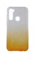Forcell Xiaomi Redmi Note 8 glitter silver-orange 44411 - Phone Cover