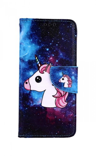 TopQ Xiaomi Redmi Note 8 book Space Unicorn 44400 - Phone Case - Main image
