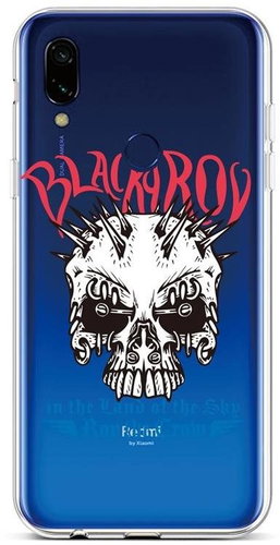 TopQ Xiaomi Redmi Note 7 silicone Black Roy 44261 - Phone Cover - Main image