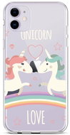 TopQ iPhone 11 silicone Unicorn Love 44221 - Phone Cover