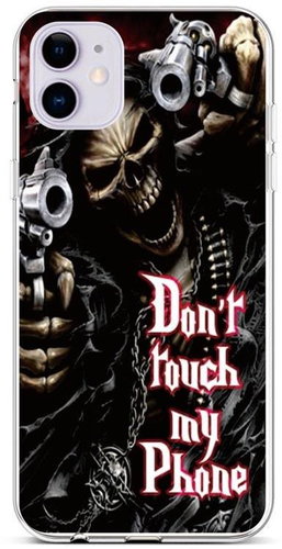 TopQ iPhone 11 silicone Grim Reaper 44212 - Phone Cover - Main image