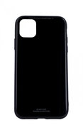 Forcell LUXURY iPhone 11 Pro Max solid black 44067 - Phone Cover