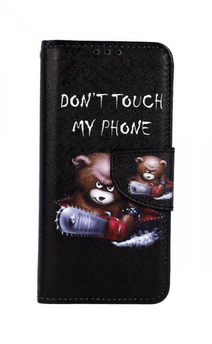 TopQ Xiaomi Mi 9 SE booklet Don't Touch the Bear 43719 - Phone Case - Main image