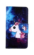 TopQ LG G7 ThinQ booklet Space Unicorn 43606 - Phone Case