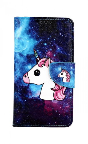 TopQ Nokia 6.1 booklet Space Unicorn 43588 - Phone Case - Main image