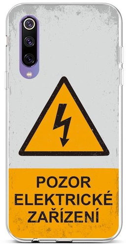 TopQ Xiaomi Mi 9 SE silicone Attention electrical device 43513 - Phone Cover - Main image