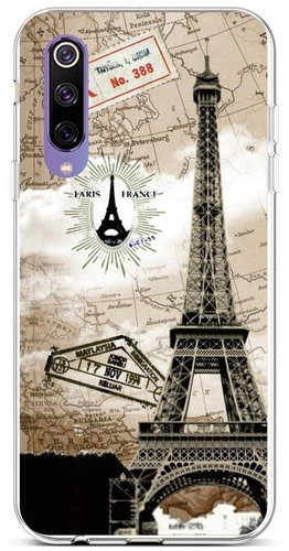 TopQ Xiaomi Mi 9 SE silicone Paris 2 43511 - Phone Cover - Main image