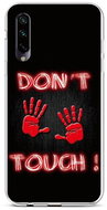 TopQ Xiaomi Mi A3 silicone Don't Touch Red 43484 - Phone Cover