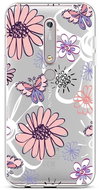 TopQ Nokia 6.1 silicone Flowers 43463 - Phone Cover