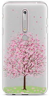 TopQ Nokia 6.1 silicone Blossom Tree 43457 - Phone Cover