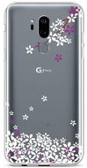 TopQ LG G7 ThinQ silicone Sakura blossoms 43434 - Phone Cover