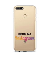 TopQ Huawei Y6 Prime 2018 silicone Instagram 43114 - Phone Cover